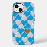 Motif bavarois bleu et blanc.