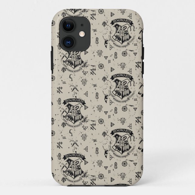 Coques Case-Mate iPhone MOTIF beige HOGWARTS™ (Dos)