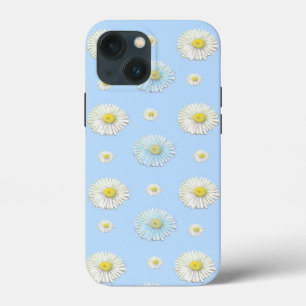 Case-Mate iPhone Case Motif blanc et bleu clair