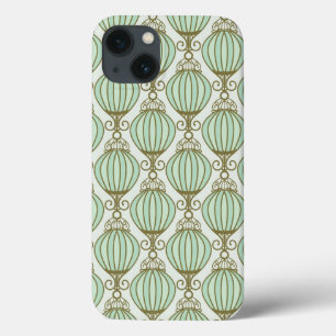 iPhone 13 Case Motif bleu de Motton