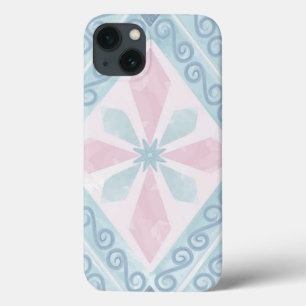 Case-Mate iPhone Case motif bleu en forme de diamant