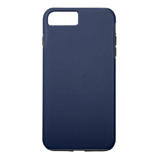 Coque iPhone 8 Plus/7 Plus Motif Bosselé Bleu Marine