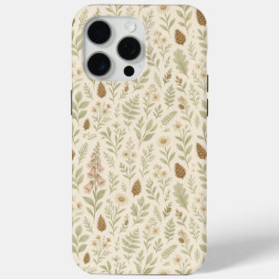 Coque iPhone 15 Pro Max Motif botanique d'automne   Rêves d'automne