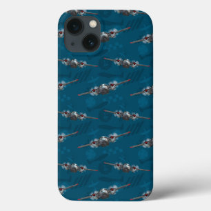 Etui iPhone 13 Motif Cabbie