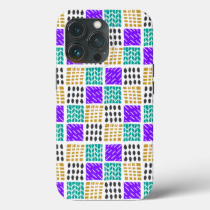Case-Mate iPhone Case Motif Carré Abstrait géométrique coloré