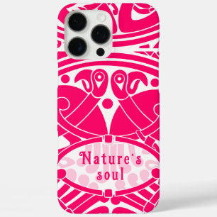 16 Pro Max Case Motif cercle oiseau celtique iPhone personnalisé