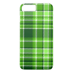 Coques Pour iPhone Motif Checkered de couleur verte