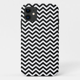 Case-Mate iPhone Case Motif Chevron noir et blanc