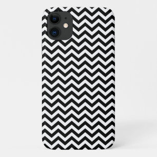 Case-Mate iPhone Case Motif Chevron noir et blanc