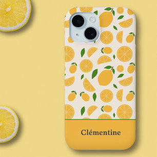 Coque Pour iPhone 15 Motif citron