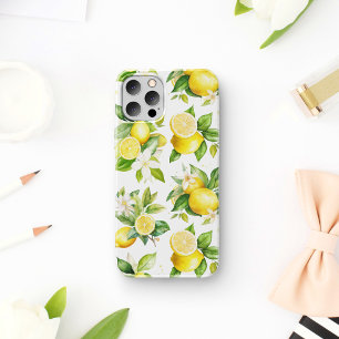 Case-Mate iPhone Case Motif citron, Fleurs de citron, Feuilles, Citrus