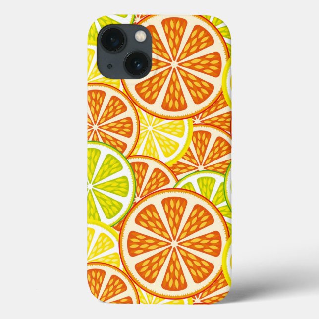 Coques Case-Mate iPhone Motif Citrus (Verso)