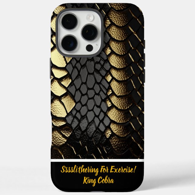 Coques Case-Mate iPhone Motif complexe de la peau d'un serpent (Verso)