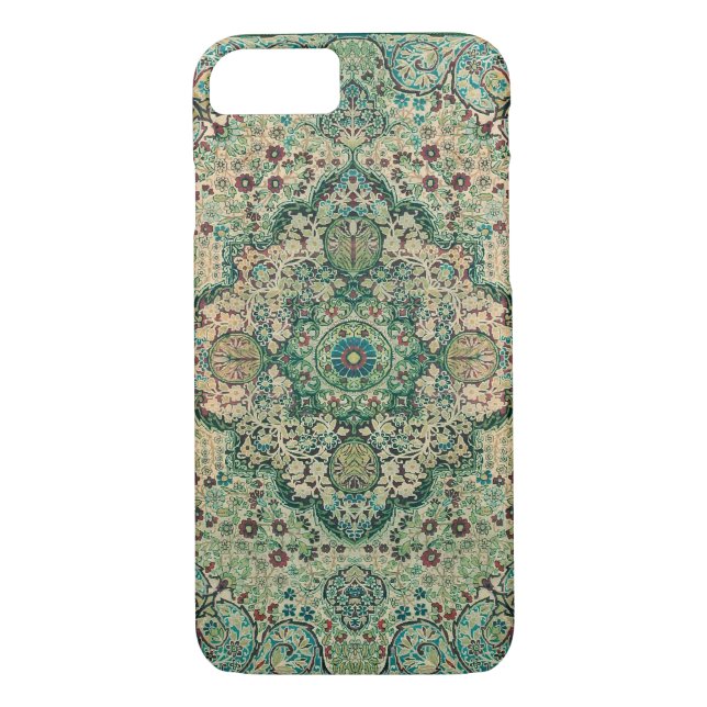 Coques Case-Mate iPhone Motif complexe de tapis persan floral (Dos)