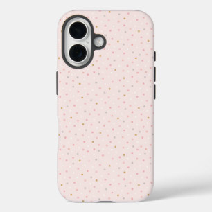 Coque Pour iPhone 16 Motif Confetti à pois