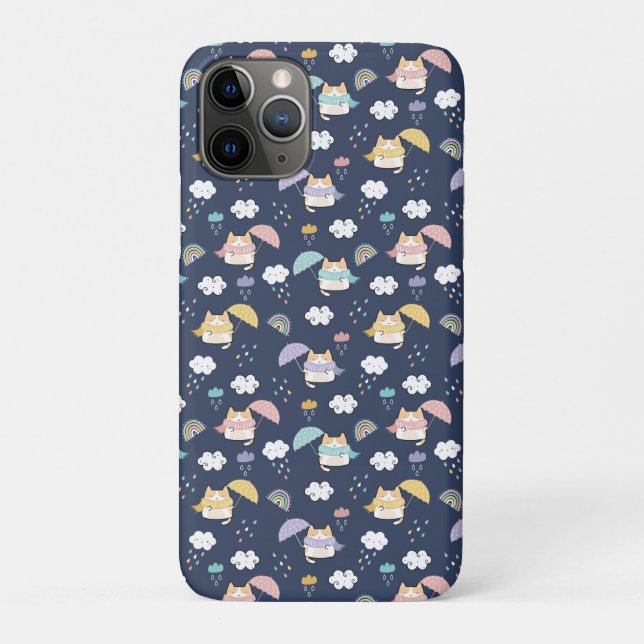 Coques Case-Mate iPhone Motif confortable Rainy Day (Dos)