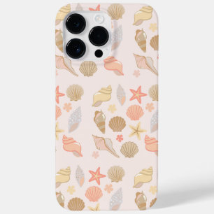 Coque Pour Pour iPhone 14 Pro Max Motif Coquillages Roses