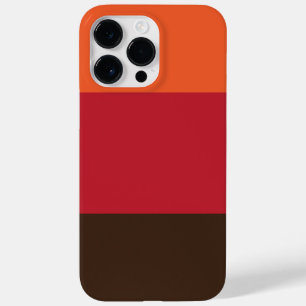Coque Pour Pour iPhone 14 Pro Max motif couleur Vintage les années 70 rétro 3 bandes