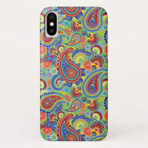Coques Pour iPhone Motif couleur Vintage Paisley