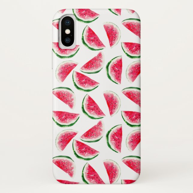 Coques Case-Mate iPhone Motif Cute Ananas & Watermelon (Dos)