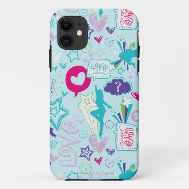 Coques Case-Mate iPhone Motif d'académie de danse (Dos)