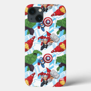 iPhone 13 Case Motif d'action pour enfants de type personnage d'A