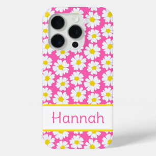 Coque iPhone 15 Pro Motif Daisy Tendance