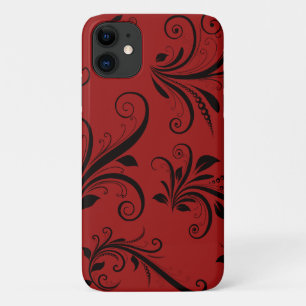 Coque Case-Mate Pour iPhone Motif Damas, Damas rouge, Damas français