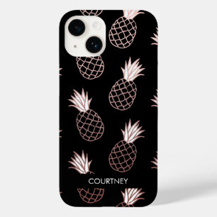 Coque Pour iPhone 14 Motif d'ananas mignon
