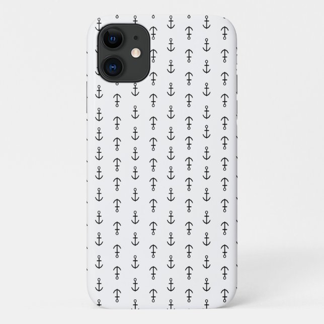 Coques Case-Mate iPhone Motif d'ancre (Dos)