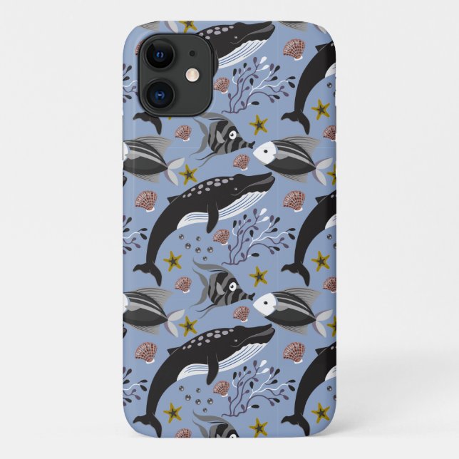 Coques Case-Mate iPhone Motif d'animaux aquatiques | vie sous-marine 19 (Dos)