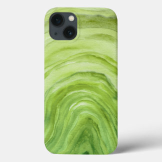 Case-Mate iPhone Case Motif d'aquarelle Lime Green Agate II