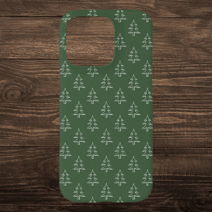 Coques iPhone 16 Pro Motif d'arbre de Noël vert