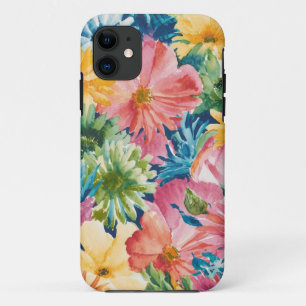 Case-Mate iPhone Case Motif d'art rose bleu vert jaune orange