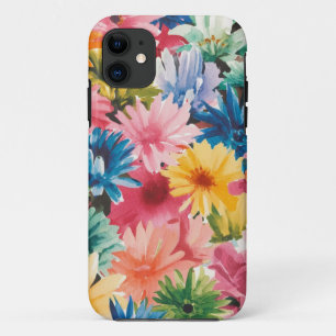Case-Mate iPhone Case Motif d'art rose bleu vert jaune orange