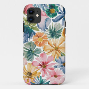 Case-Mate iPhone Case Motif d'art rose bleu vert jaune orange
