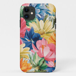 Case-Mate iPhone Case Motif d'art rose bleu vert jaune orange