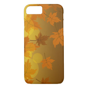 Case-Mate iPhone Case Motif d'automne avec feuilles d'érable en chute et
