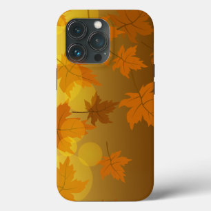 Case-Mate iPhone Case Motif d'automne avec feuilles d'érable en chute et