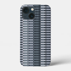 Case-Mate iPhone Case Motif de bande contemporaine gris espace