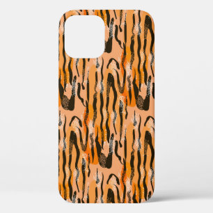 Case-Mate iPhone Case Motif de bande de tigre de pêche