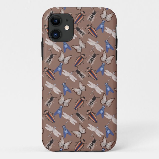 Coques Case-Mate iPhone Motif de bogues (Dos)