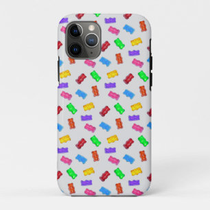 Case-Mate iPhone Case Motif de bonbons multicolores sur argent
