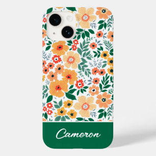 Coque Pour iPhone 14 Motif de Bouquet de jardin coloré