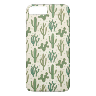 Coque iPhone 8 Plus/7 Plus Motif de cactus de désert d'étape   de Geo de