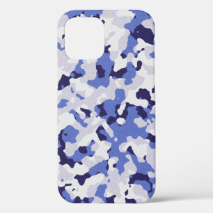 Case-Mate iPhone Case Motif de camouflage bleu Coque-coque iphone Mate