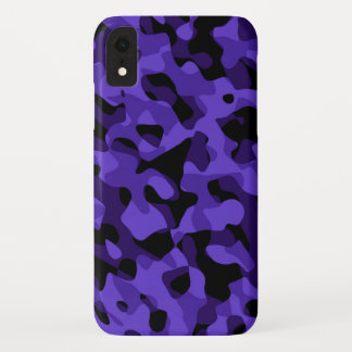 Case-Mate iPhone Case Motif de camouflage noir pourpre Imprimer