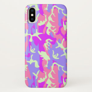 Coques Pour iPhone Motif de camouflage numérique très épais