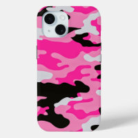 Motif de camouflage rose