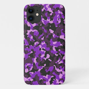 Case-Mate iPhone Case Motif de camouflage violet